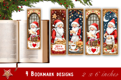 Winter Bookmarks PNG Printable | Christmas bookmarks Product Image 1