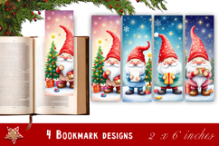 Winter Bookmarks PNG Printable | Christmas bookmarks Product Image 1