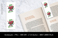 Hello Summer Bookmark Sublimation Design PNG Product Image 1