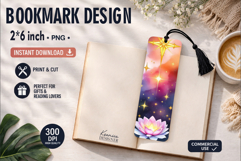 Celestial Printable Bookmark|Easy to Print at Home Product Image 1