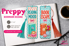 Preppy Reading Bookmarks Coquette bookmark Reading quotes Product Image 1