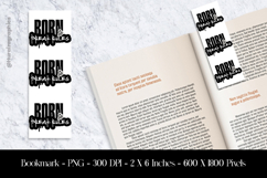 Break Rules Bookmark Sublimation Design PNG Product Image 1