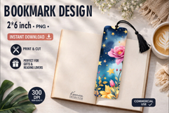 Celestial Printable Bookmark|Easy to Print at Home Product Image 1