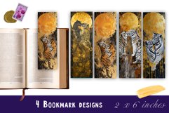 Tigr love Bookmark Printable Sublimation PNG Product Image 1