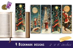 Christmas tree bookmark, winter printable kids book crafts Product Image 1