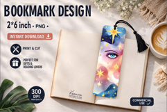 Celestial Printable Bookmark|Easy to Print at Home Product Image 1