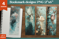 Romantic Fantasy bookmarks, Forest fairy Bookmark Product Image 1