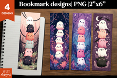 Funny Halloween bundle, Cartoon halloween bookmarks for kids Product Image 3