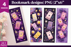 Cartoon purple Circus bookmark PNG, Fantasy bookmark Product Image 1