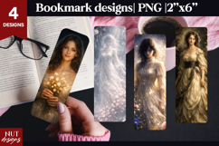 Elegant Fantasy Bookmark Romantic Glow Lady Bookmarks Product Image 1