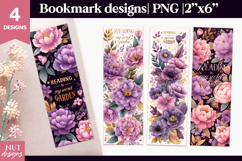 Books reading, Secret Garden Floral bookmark, Reading quotes Product Image 1