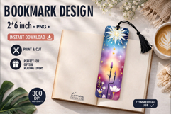 Celestial Printable Bookmark|Easy to Print at Home Product Image 1