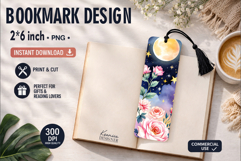 Celestial Printable Bookmark|Easy to Print at Home Product Image 1