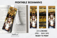 Glamorous Girls Bookmarks | Printable #4 Product Image 1