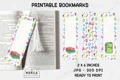 Back to School Bookmarks for Kids &amp; Teachers #4 | Printable Product Image 1