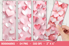 Cute heart bookmark sublimation png Product Image 1