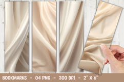 Silk Background Bookmark Sublimation PNG Product Image 1