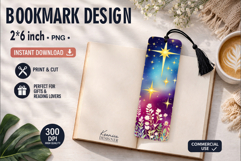 Celestial Printable Bookmark|Easy to Print at Home Product Image 1