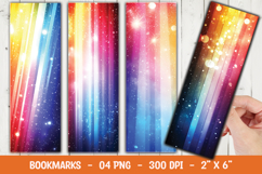 Rainbow Light Bookmark Sublimation Product Image 1