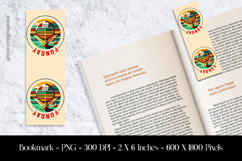 Funday Bookmark Sublimation Design PNG Product Image 1