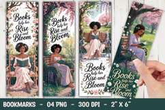 Reading Girl Bookmark Sublimation Product Image 1
