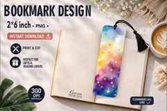 Celestial Printable Bookmark|Easy to Print at Home Product Image 1