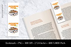 Japanses Food Festival Food Vibes Bookmark Sublimation Desig Product Image 1