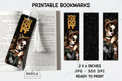Glamorous Girls Bookmarks | Printable JPG #6 Product Image 1