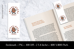 Cool Coffee Beans Bookmark Sublimation Design PNG Product Image 1