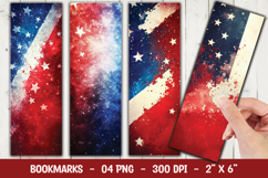 Star Stripe Galaxy Bookmark Sublimation Product Image 1