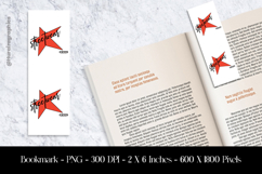 Streetwear Bookmark Sublimation Design PNG Product Image 1