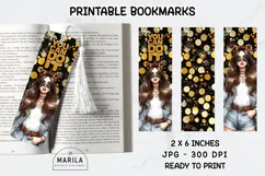 Glamorous Girls Bookmarks | Printable JPG #9 Product Image 1