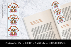 Breath And Deep Bookmark Sublimation Design PNG Product Image 1