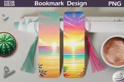 Beach Bookmark | Summer Sea Bookmark Printable Product Image 1