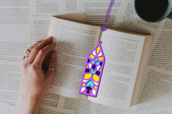 3d layered decorative bookmark SVG-cut file for book lover