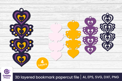 bookmark-bookmark svg-decorative-3d layered-papercut file-paper craft-svg-png-love-hearts