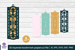 bookmark-bookmark svg-decorative bookmark-3d layered-papercut file-paper craft-svg-png 
