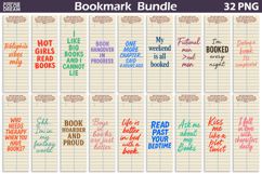 Funny Library Card Bookmarks Bundle | Reading Sublimation Product Image 2