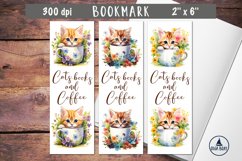 Bookmark cats  Watercolor bookmark png