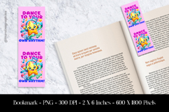 Dance to Your Rhythm Bookmark Sublimation Design PNG Product Image 1