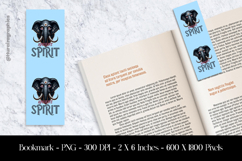 Ancient Spirit Bookmark Sublimation Design PNG Product Image 1