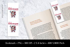 Make Every Second Count Bookmark Sublimation Design PNG Product Image 1