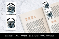 Capture Your Beautiful Moments Bookmark Sublimation Design Product Image 1