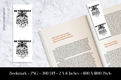 Be Yourself Bookmark Sublimation Design PNG Product Image 1