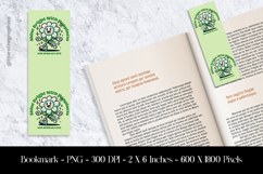 Shine Bright And Happiness Bookmark Sublimation Design PNG Product Image 1
