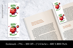 Hallo Summer Bookmark Sublimation Design PNG Product Image 1