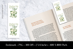 Swipe Up To The Best Bookmark Sublimation Design PNG Product Image 1