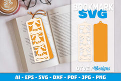 Bookmark Halloween Layered Papercut | Halloween SVG BUNDLES Product Image 2