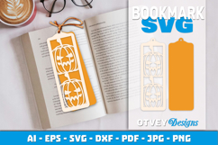Bookmark Halloween Layered Papercut | Halloween SVG BUNDLES Product Image 12