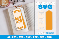 Bookmark Halloween Layered Papercut | Halloween SVG BUNDLES Product Image 6